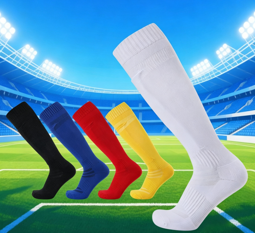 Soccer Shin Sleeves Socks