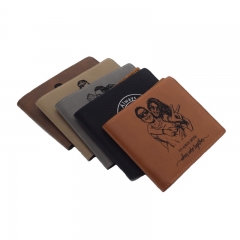Laser Engraving Leather Wallets