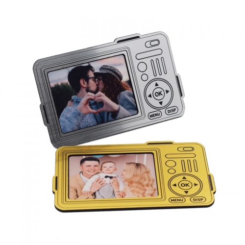 Gold Silver Sublimation Fridge Magnets