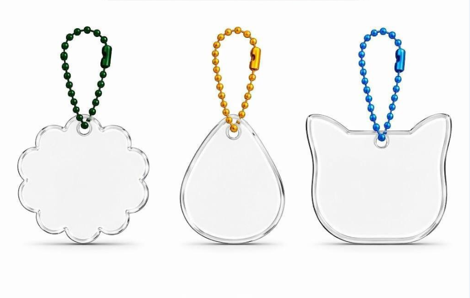 Sublimation Acrylic Keychains