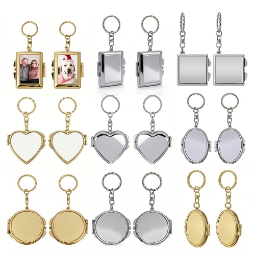 Sublimation Mirror Keychains