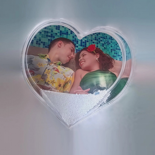 Sublimation Snow Globe Photo Frames