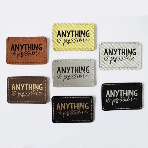 Rectangular Laserable Engravable Patches