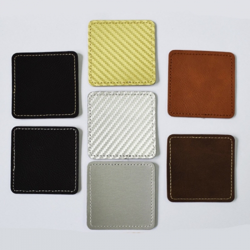 Laser Engravable Faux Leatherette Patch