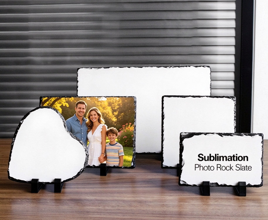 Matte Sublimation Photo Rock Stone Slates