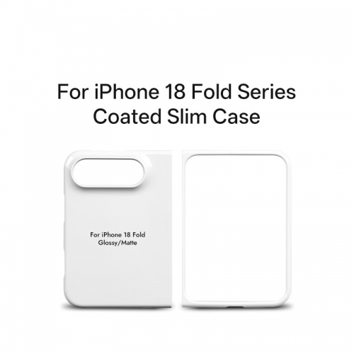 3D Sublimation Coated Slim Case for iphone 18 fold